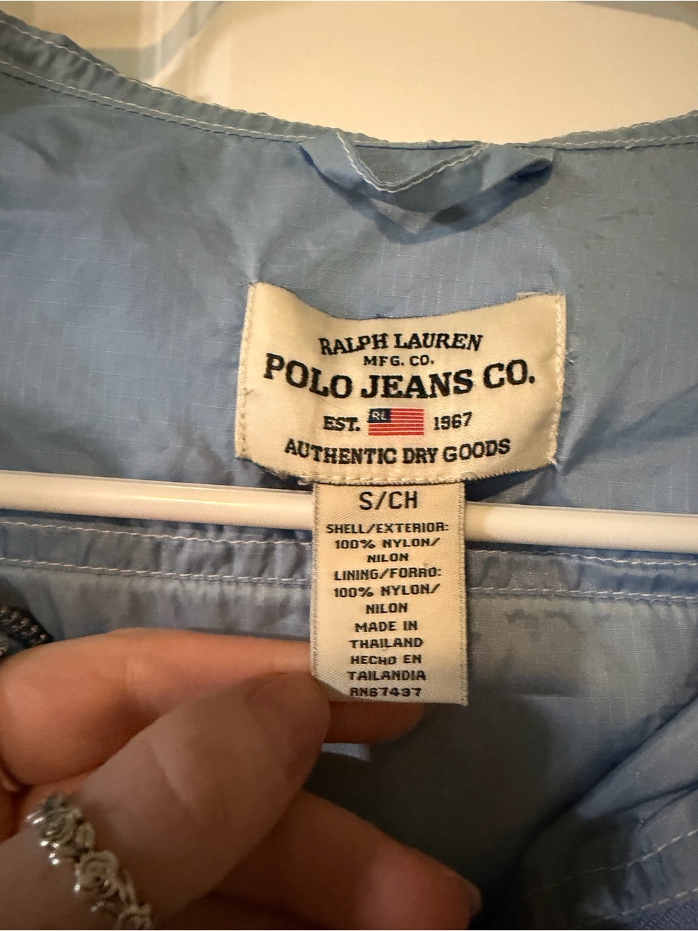 Ralph Lauren wind breaker - Picture 2 of 3